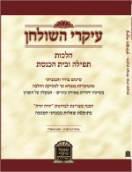 עיקרי השולחן - הל' תפילה, נשיאת כפים, ובית כנסת.JPG
